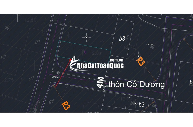BÁN ĐẤT TẠI CỔ DƯƠNG - TIÊN DƯƠNG – ĐÔNG ANH – HÀ NỘI. Giá NHỈNH 4 TỶ